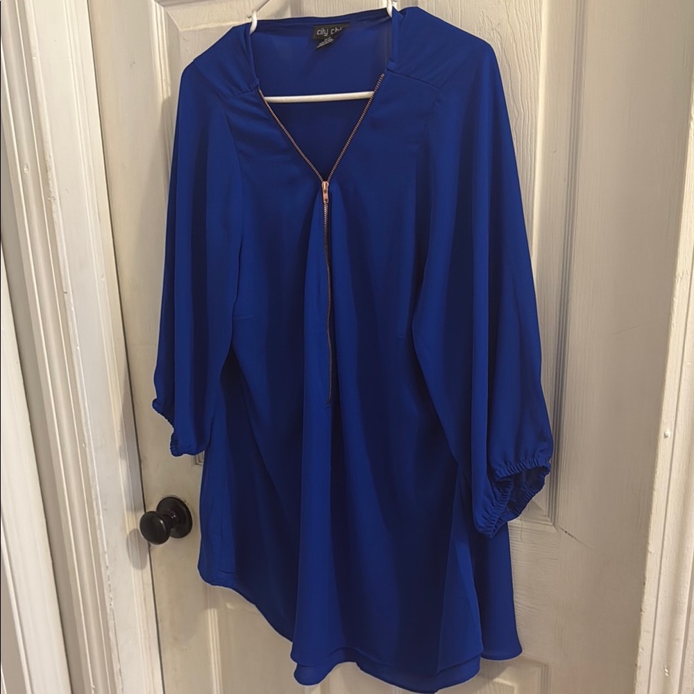 Blue Women's Top